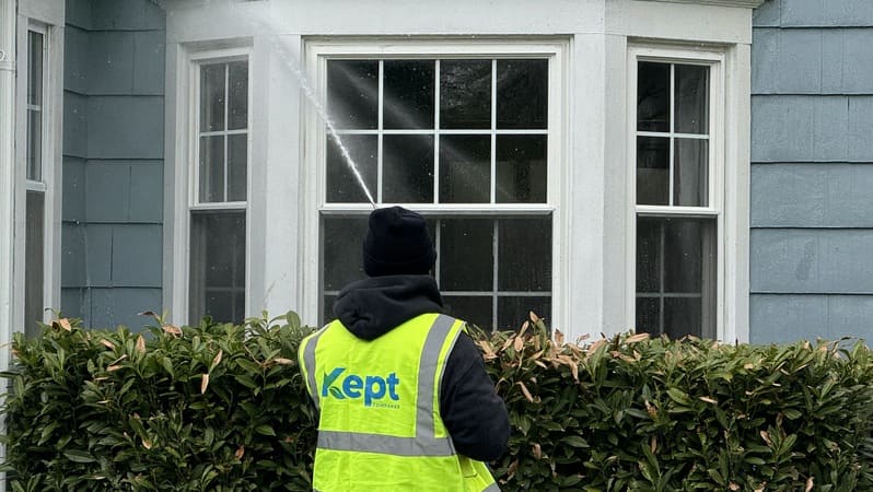 Clean residential property image